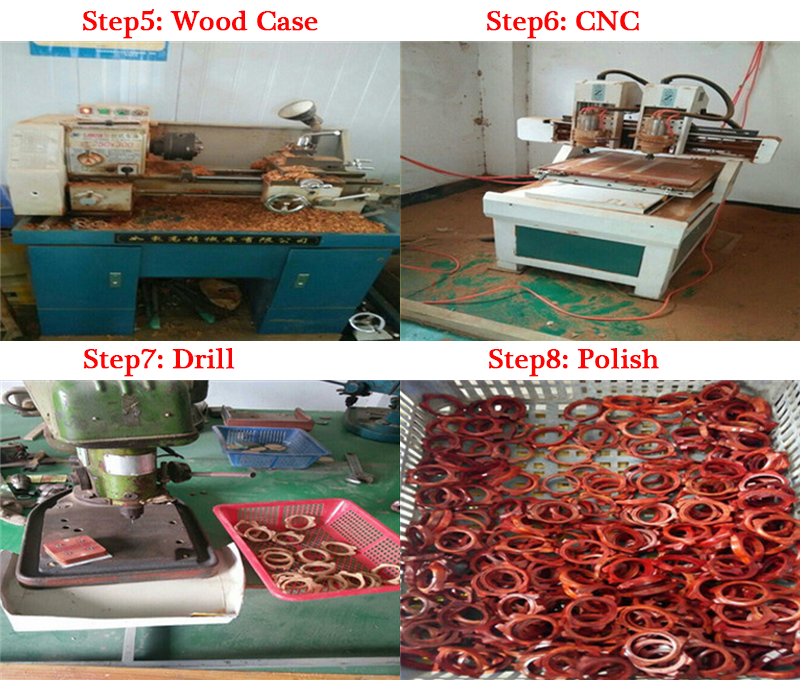 charm wood watches with your logo , leather wood wristwatches oem ,wholesale in China .