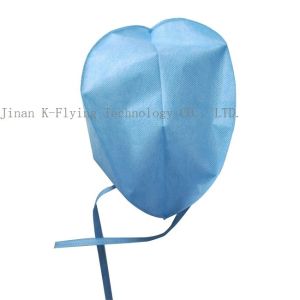 Cheap ISO Class II PP Tie Hospital Surgical Caps 35GSM wholesale