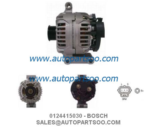 0124415030 0124415032 - BOSCH Alternator 12V 105A Alternadores