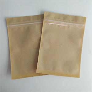 Cheap Cherry Seed Coffee Sachet Pillow Custom Paper Bags Recyclable Durable With Window wholesale