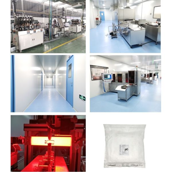 WFI Washed Depyrogenated ETO Sterile Glass Bottle Vial in Nest Tray