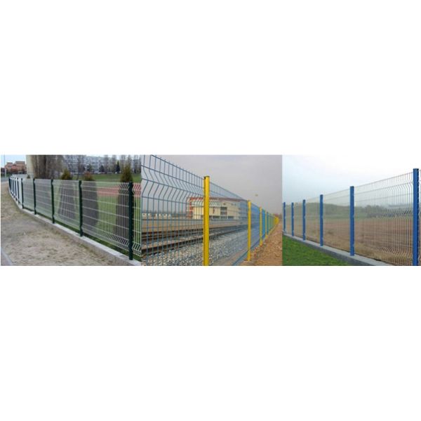 ISO-2001 Anti Climb 8 Foot Wide Fence Panels With Welded Wire