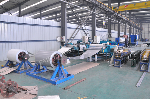 Corrugated steel sheet for steel structure building facade different width and length