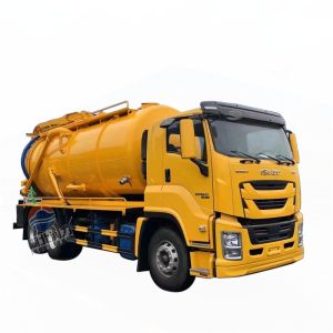 Cheap I SUZU GIGA 20000 Liters Suction Sewage Truck Vacuum Tanker wholesale