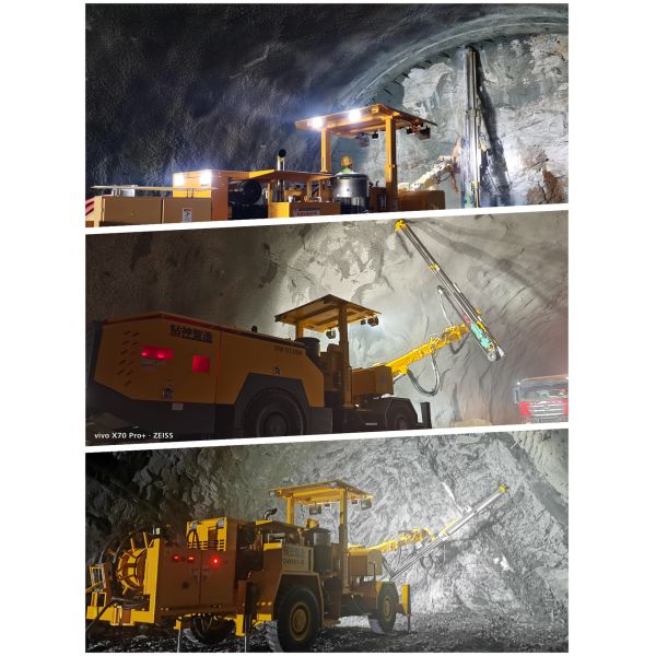 Underground Mining Equipment Tunneling Rock Bolt Machine Fully Hydraulic Used For Tunnel Construction