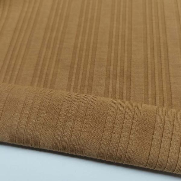 Shaoxing Feimei Factory Cotton Rayon Knitted Rib Fabric for Garment