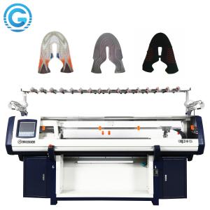 China Best Quality 3D Knitting Making Three Needles System Shoes Vamp Fabric Weaving Machines Shoe Upper Sewing Machine on sale