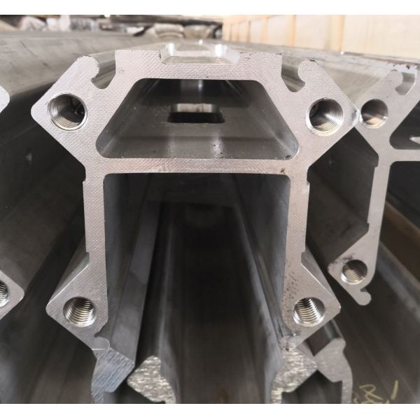 Mining Industry 7020 Aluminium Extruded Profiles 5753MM Length 28.7kgs / Meter