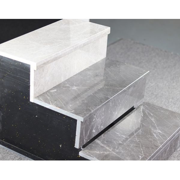 Customizable Grade AAA Stair Ceramic Tiles , 17mm Natural Stone Stairs