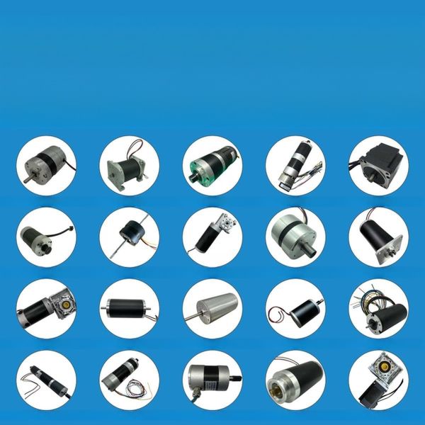 Size 30mm to 110m Customizable Brush Dc Motor 10w upto 1000w 12V 24V 36V 40V 48V to 230V Dunker & Pittman Equivalent