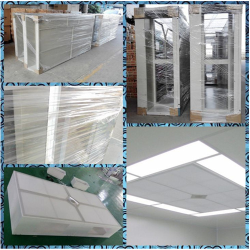 Hospital Powder Coated Steel Cabinet ISO5 Laminar Flow Ceiling