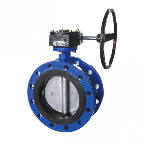 Quality Small Water Butterfly Valve Butterfly Control Valve Nylon Coated Cast Iron for sale