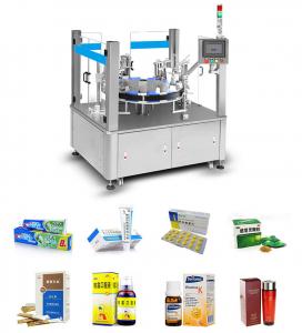 China 220V Pharmaceutical Cartoning Machine ZH-50 Automatic Box Packing Machine on sale