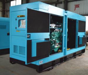 China Water cooled Silent Type 125KVA 100kw diesel generator / cummins diesel genset on sale