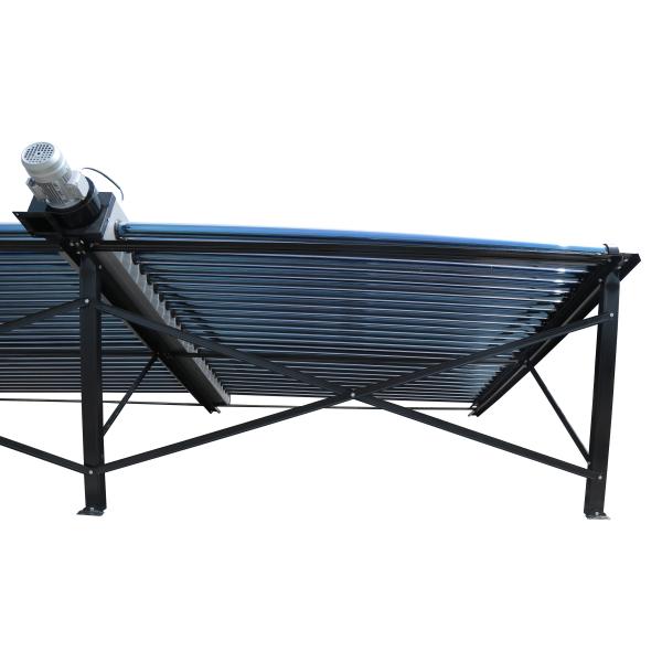 High Quality Double Wing Evacuated Tube Solar Collector Low-Pressure Factory Supply for Swimming Pool Use