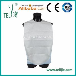 Cheap PE Back Paper 40x60cm Dental Apron Waterproof Disposable wholesale