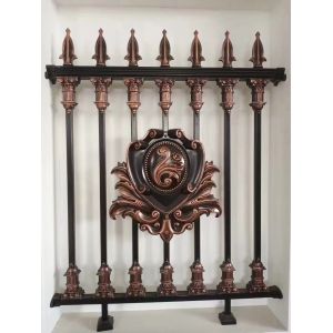 Garden And Stair Handrail Ornamental Aluminum Fence Handmade