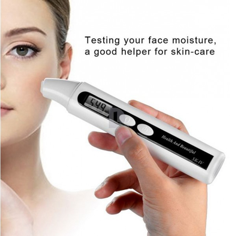 Face Skin Humidity Sensor With Digital Monitor 10~99% Measuring Range