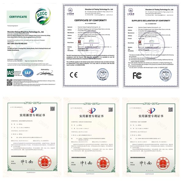 Industrial Electric Polyimide Heater Element With Special Shape