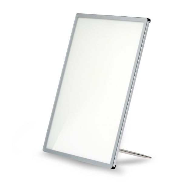 Edgelit Backlit Magnetic Light Box Single Sided Rectangle Shape