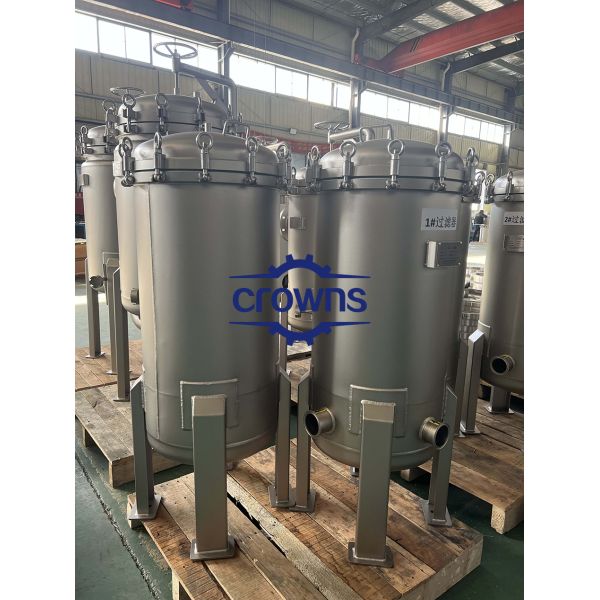 Stainless Steel 316L Material Bag Filter Housing For Beer/Beverage/Honey Filtration In Food Industry