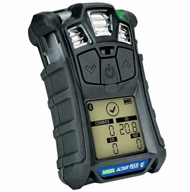 MSA-10178557 4XR Multi Gas Detector O2 H2S CO With Charcoal Case