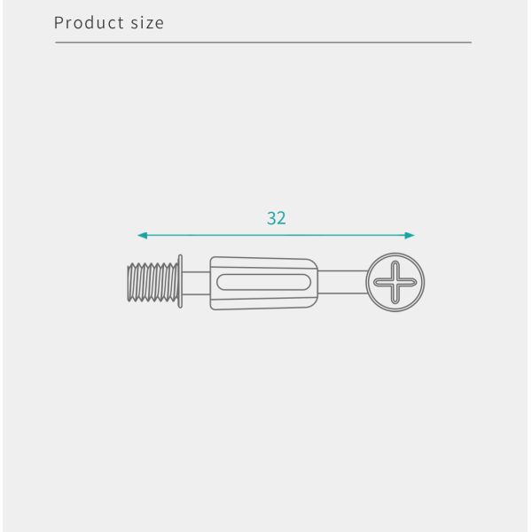 Minifix Spreading Bolts