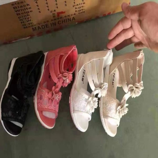 Girl'S Flower Sandals