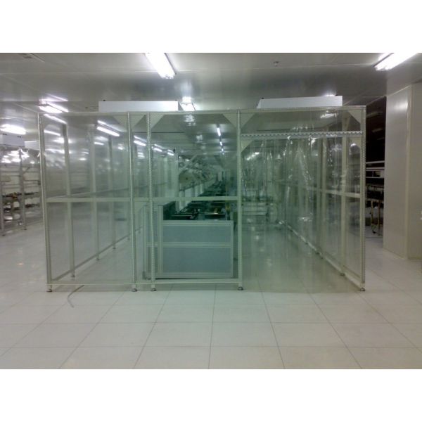 Modular Prefab Clean Rooms , Portable Aluminum Stainless Steel Dust Free Cleanroom