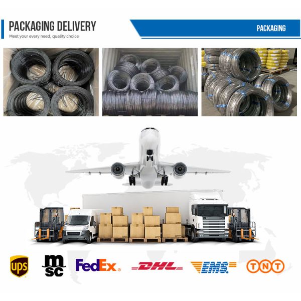 Galvanized Black Annealed Iron Wire Coil Nail Wire SAE1006 5.5mm 6.5mm for Building Material Construction Projects Market