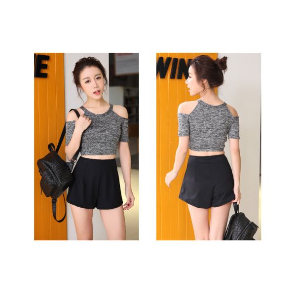 Sport Wear Three Piece Yoga Set Sport Shirt for Women Sports bra Fitness Flare Pants Leggings