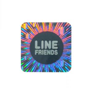 Laser Hologram Anti Counterfeiting Label Custom Made Adhesive
