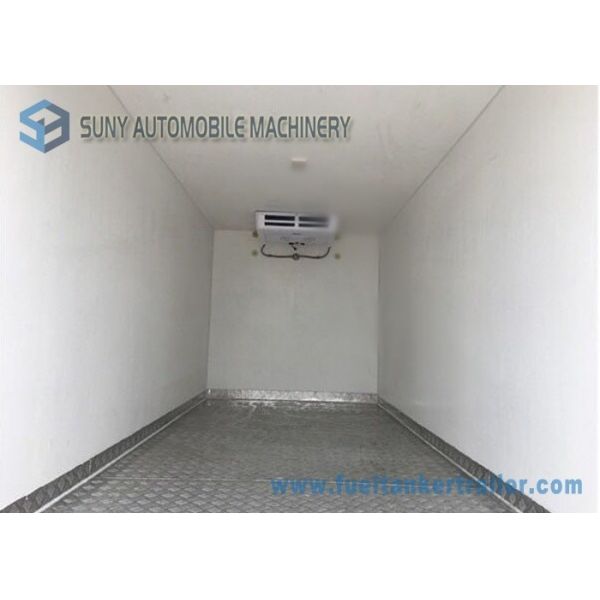 14ft Refrigerator Van Truck / Refrigerated Box Refrigerator Freezer Cargo Van CKD Kits