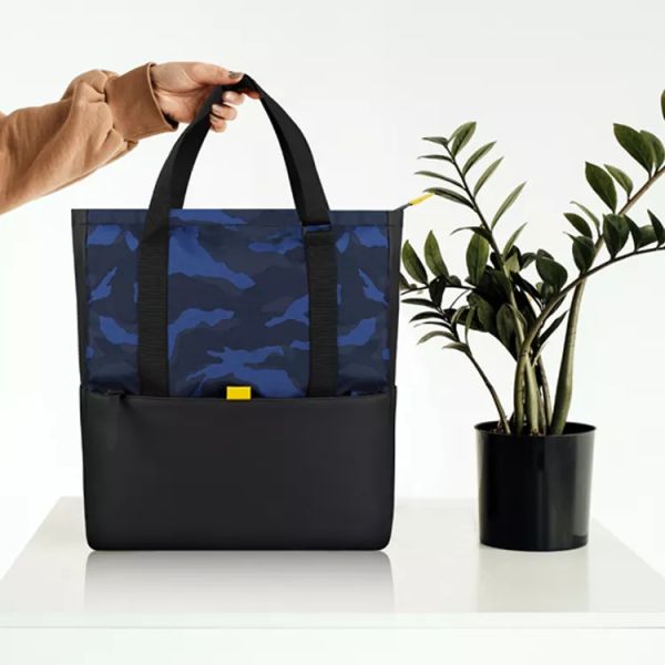 Thickened Antiwear Waterproof Shopping Bag , Multi Scene Small Polyester Tote Bags