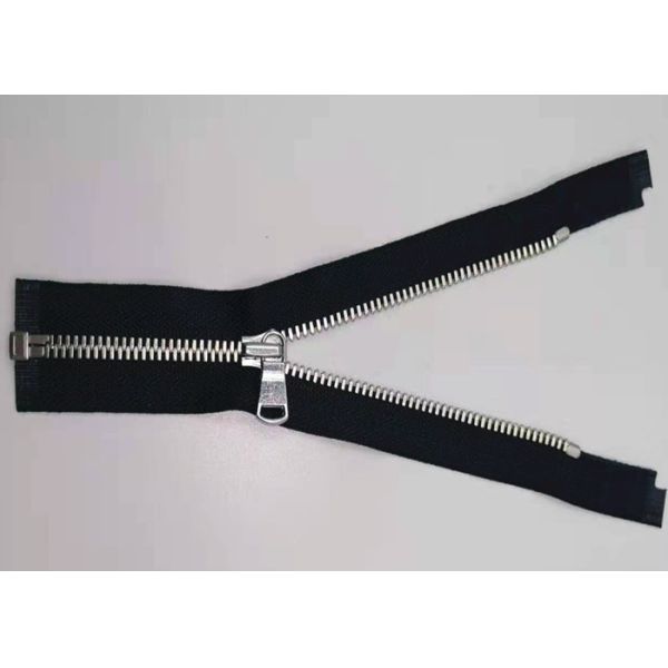 Fashionable 10# Metal Brass Zipper Nickel Free Color For Shoes Eco Friendly