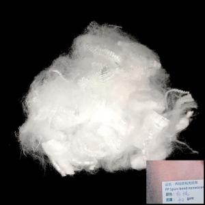 Cheap High Resilience PP Staple Fiber For Carpets / Blankets / Area Rugs wholesale