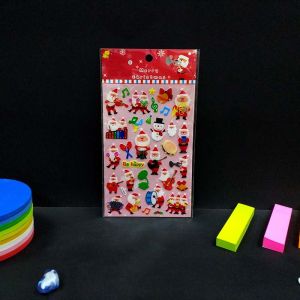 0.7mm Festive Stickers Candy Gift 3D Foam Stickers For Promotional Gifts