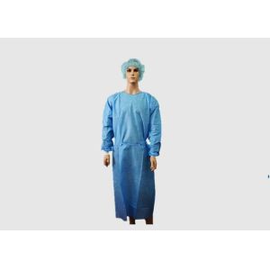 China Anti - Static Sterile Surgical Gowns , Operation Theatre Gown Convenient Disposable on sale
