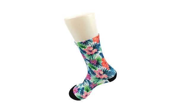 Quality Environmental Friendly 3D Printed Socks By Breathable Anti Bacterial Material 22 - 29 Mm for sale