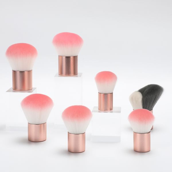 Mineral Stippling PBT Hair Cream Kabuki Makeup Brush 30mm Diameter