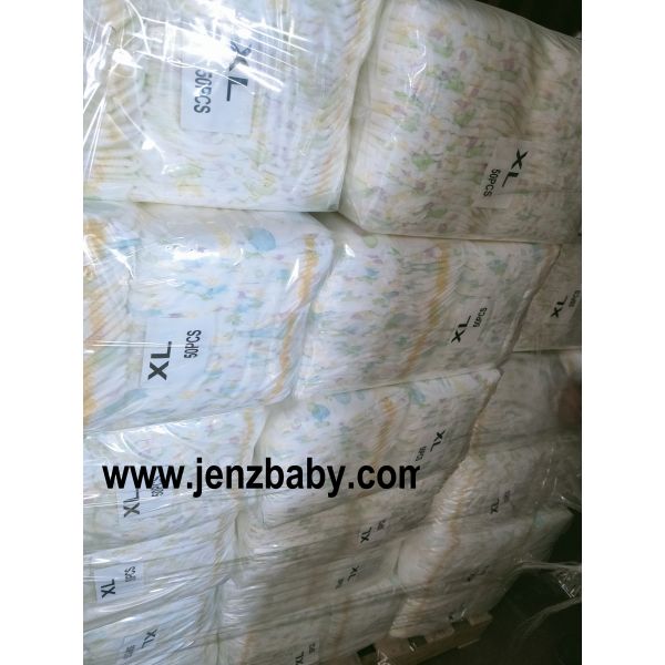 2021 A grade breathablity surface baby diaper in china