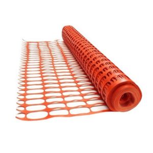 Orange Plastic Mesh Safety Fencing