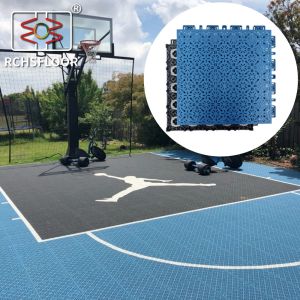 Cheap CE RoSH Multi Sport Interlocking Tiles Pickleball Court Tiles wholesale