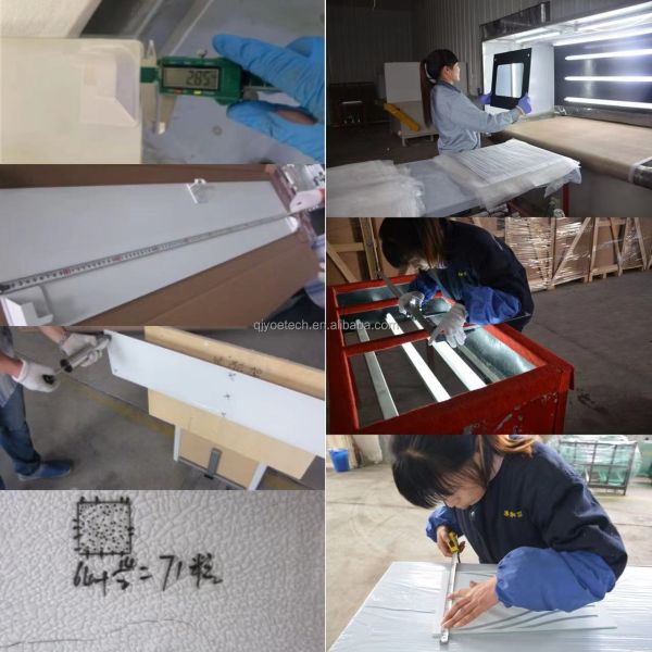 Stained Glass Kitchen Flat Shape Glass Printing Interior Door in 6mm Hollow Decorative