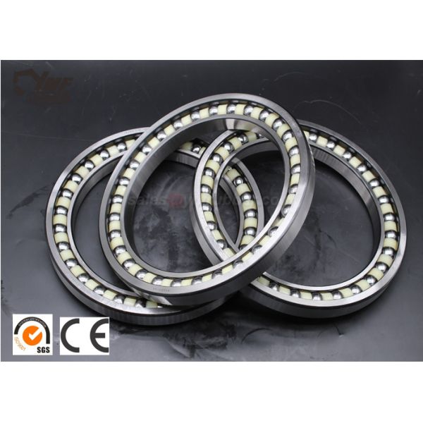 Stainless Steel Groove Ball Bearing / Excavator Swing Bearing Replacement