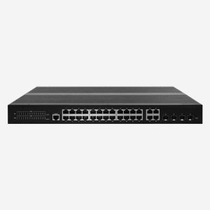 Cheap 24 RJ45 And 4 Combo Gigabit Industrial Layer 2+ Managed Switch With 56Gbps Switching Capacity wholesale