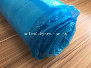 Cheap Blue High Absorbent EPE Foam Sheet OEM Silent Flooring Underlay PE Film Laminating Floor wholesale
