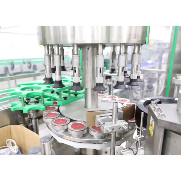 Round / Square Bottle Labeling Machine For Liquid Water Line / Filling / Bottling Machine