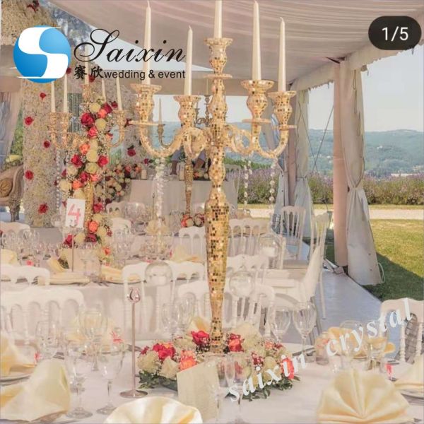 ZT-274 New tall wedding candelabras centerpieces