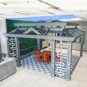 3mm Glass Aluminum Sunshine Room
